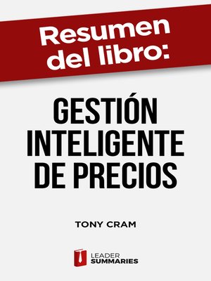 cover image of Resumen del libro "Gestión inteligente de precios" de Tony Cram